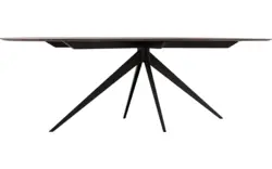 Goossens excellent eettafel uniek donker bruin eiken - 8221193-03