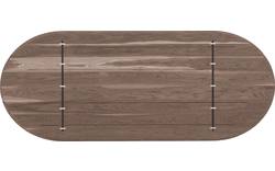 Goossens excellent eettafel uniek donker bruin eiken - 8221193-03