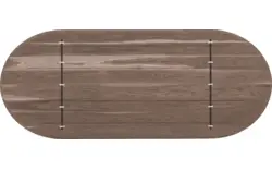 Goossens excellent eettafel uniek donker bruin eiken - 8221193-03