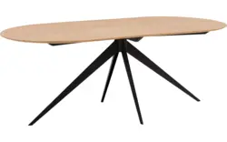 Goossens excellent eettafel uniek blank eiken - 8221205-03