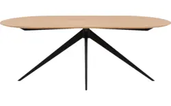 Goossens excellent eettafel uniek blank eiken - 8221205-03