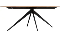 Goossens excellent eettafel uniek blank eiken - 8221205-03