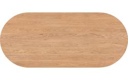 Goossens excellent eettafel uniek blank eiken - 8221206-03
