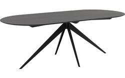 Goossens excellent eettafel uniek zwart eiken - 8221210-01