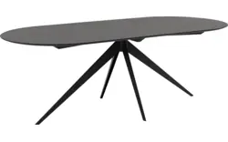 Goossens excellent eettafel uniek zwart eiken - 8221210-03