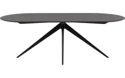 Goossens excellent eettafel uniek zwart eiken - 8221210-03