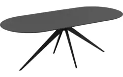 Goossens excellent eettafel uniek zwart eiken - 8221210-03