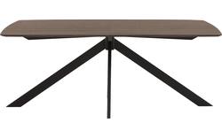 Goossens excellent eettafel uniek donker bruin eiken - 8221247-02
