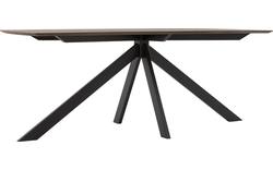 Goossens excellent eettafel uniek donker bruin eiken - 8221247-01