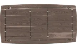 Goossens excellent eettafel uniek donker bruin eiken - 8221247-01