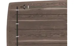 Goossens excellent eettafel uniek donker bruin eiken - 8221247-01