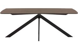 Goossens excellent eettafel uniek donker bruin eiken - 8221248-02