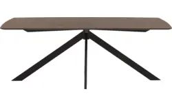 Goossens excellent eettafel uniek donker bruin eiken - 8221248-01