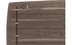 Goossens excellent eettafel uniek donker bruin eiken - 8221248-01