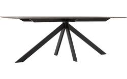 Goossens excellent eettafel uniek donker bruin eiken - 8221249-01