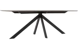 Goossens excellent eettafel uniek donker bruin eiken - 8221249-01