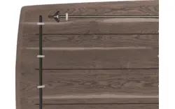 Goossens excellent eettafel uniek donker bruin eiken - 8221249-01