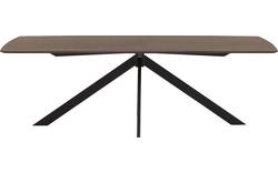 Goossens excellent eettafel uniek donker bruin eiken - 8221250-02