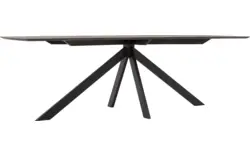 Goossens excellent eettafel uniek donker bruin eiken - 8221250-01