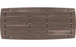 Goossens excellent eettafel uniek donker bruin eiken - 8221250-01