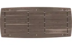 Goossens excellent eettafel uniek donker bruin eiken - 8221250-01