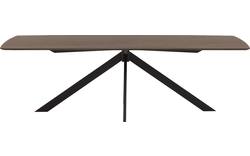 Goossens excellent eettafel uniek donker bruin eiken - 8221251-02