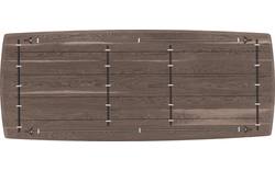 Goossens excellent eettafel uniek donker bruin eiken - 8221251-01