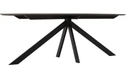 Goossens excellent eettafel uniek donker bruin eiken - 8221304-03