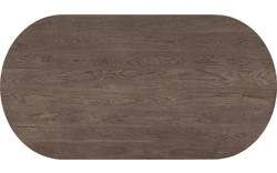Goossens excellent eettafel uniek donker bruin eiken - 8221304-03
