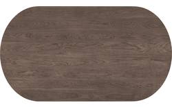 Goossens excellent eettafel uniek donker bruin eiken - 8221305-03