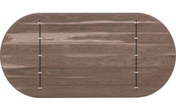 Goossens excellent eettafel uniek donker bruin eiken - 8221305-03