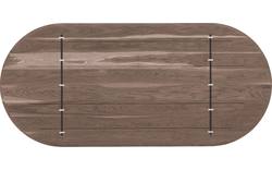 Goossens excellent eettafel uniek donker bruin eiken - 8221306-03