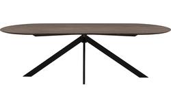 Goossens excellent eettafel uniek donker bruin eiken - 8221307-03