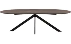 Goossens excellent eettafel uniek donker bruin eiken - 8221307-03