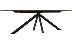 Goossens excellent eettafel uniek donker bruin eiken - 8221307-03