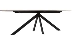 Goossens excellent eettafel uniek donker bruin eiken - 8221307-03