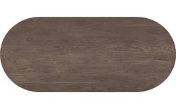 Goossens excellent eettafel uniek donker bruin eiken - 8221307-03