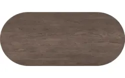 Goossens excellent eettafel uniek donker bruin eiken - 8221307-03