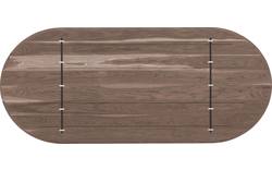 Goossens excellent eettafel uniek donker bruin eiken - 8221307-03