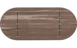 Goossens excellent eettafel uniek donker bruin eiken - 8221307-03