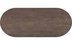 Goossens excellent eettafel uniek donker bruin eiken - 8221308-03