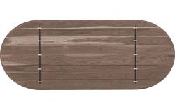 Goossens excellent eettafel uniek donker bruin eiken - 8221308-03