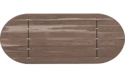 Goossens excellent eettafel uniek donker bruin eiken - 8221308-03