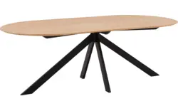 Goossens excellent eettafel uniek blank eiken - 8221320-03