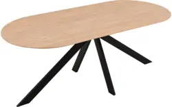 Goossens excellent eettafel uniek blank eiken - 8221320-03