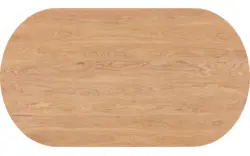 Goossens excellent eettafel uniek blank eiken - 8221320-03