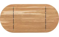 Goossens excellent eettafel uniek blank eiken - 8221320-03