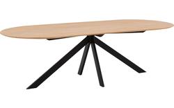 Goossens excellent eettafel uniek blank eiken - 8221321-01