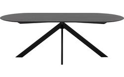 Goossens excellent eettafel uniek zwart eiken - 8221325-03