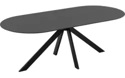 Goossens excellent eettafel uniek zwart eiken - 8221325-03
